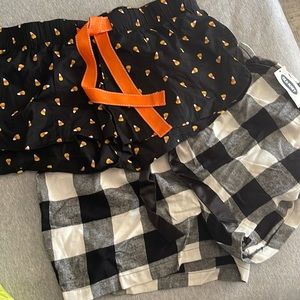 Spooky Sleep Shorts set